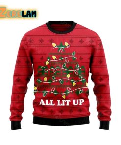 All Lit Up Noel Tree Christmas Ugly Sweater For Men Women