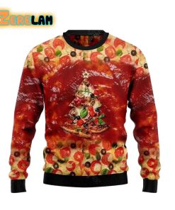 All Want For Christmas Is Pizza Ugly Sweater