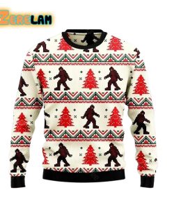 Amazing Bigfoot Christmas Ugly Sweater For Men Women