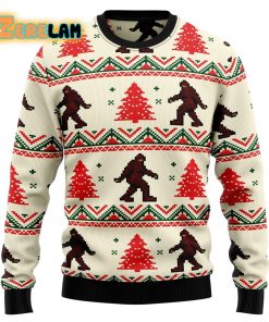 Amazing Bigfoot Christmas Ugly Sweater