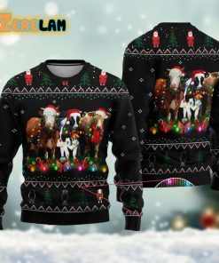 Amazing Cows Ugly Sweater 3d All Over Printed Shirt