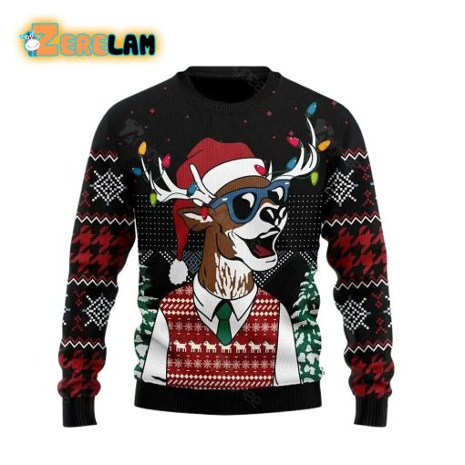 Amazing Deer Christmas Ugly Sweater
