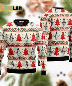 Amazing Snowman Christmas Ugly Sweater