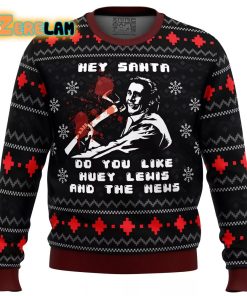 American Santa American Psycho Ugly Sweater