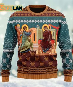 Annunciation Of The Mother Of God Ugly Sweater