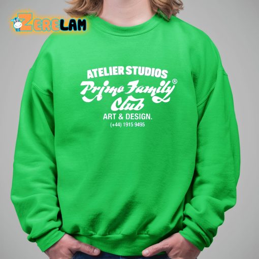 Atelier Studio Primo Family Club Art And Design Shirt