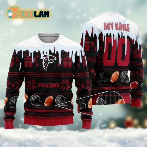 Falcons Woolen Xmas Ugly Sweater