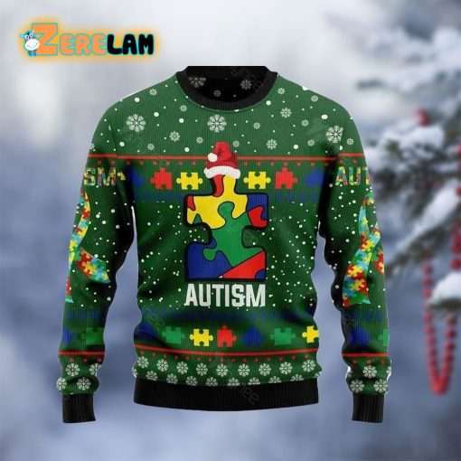 Autism Ugly Christmas Ugly Sweater