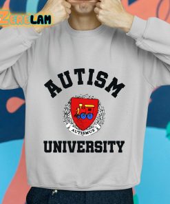 Autism University Autismus Shirt grey 2 1