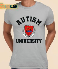 Autism University Autismus Shirt grey 1