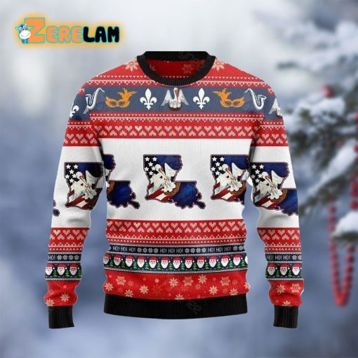 Awesome Louisiana Ugly Sweater