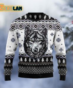 Awesome Wolf Christmas Ugly Sweater