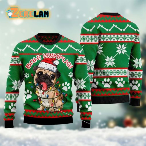 Bah Humpug Christmas Ugly Sweater