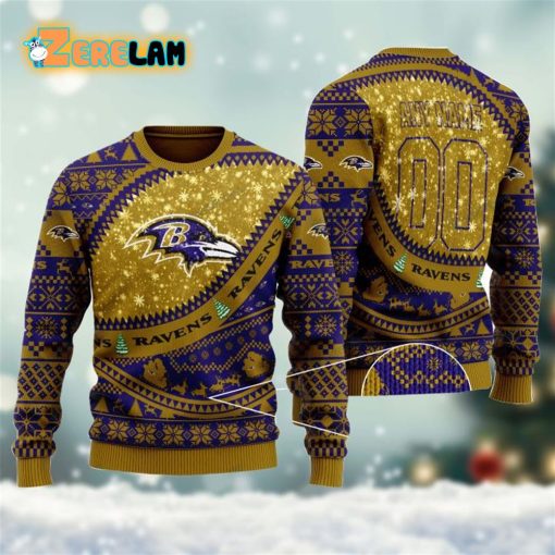 Ravens Woolen Ugly Sweater