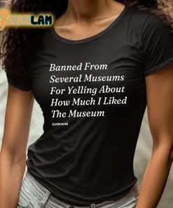 Banned From Several Museums For Yelling About How Much I Liked The Museum Shirt 4 1