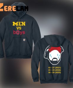 Barstool Michigan Men Vs Boys Shirt