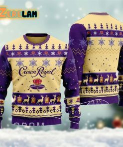 Basic Crown Royal Christmas Ugly Sweater