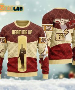Beam Me Up Christmas Ugly Sweater