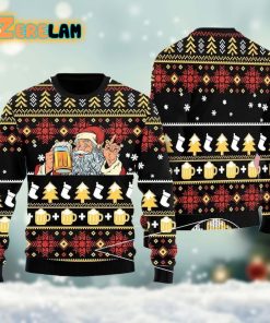 Beer Christmas Ugly Sweater