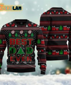 Best Dad Ever Christmas Ugly Sweater