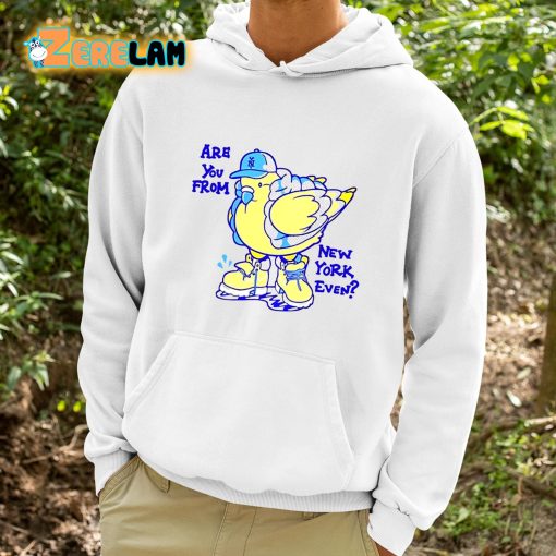 Big Puffa Pigeon Are You From New York Even Shirt