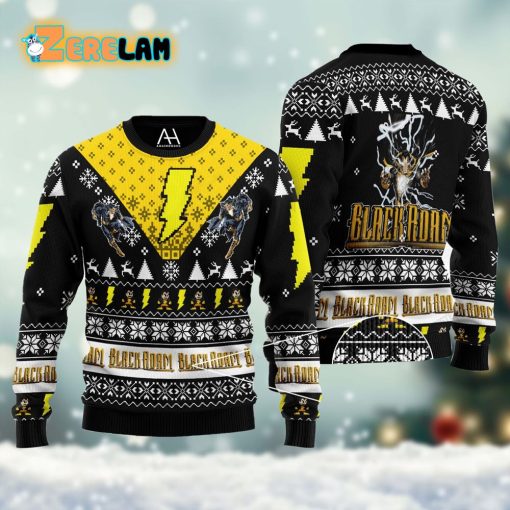 Black Adam Christmas Ugly Sweater