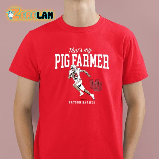 Bryson Barnes That’s My Pig Farmer Shirt