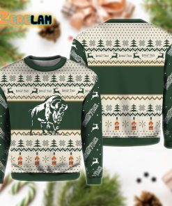 Buffalo Trace Whiskey Lover Ugly Sweater
