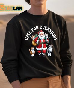 Cats For Everybody Christmas Shirt 3 1