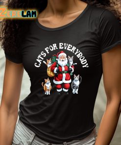 Cats For Everybody Christmas Shirt 4 1