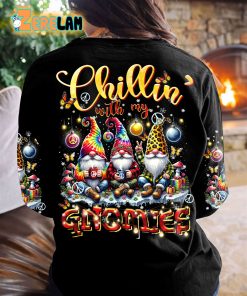 Chillin’ With My Gnomies Christmas Sweatshirt