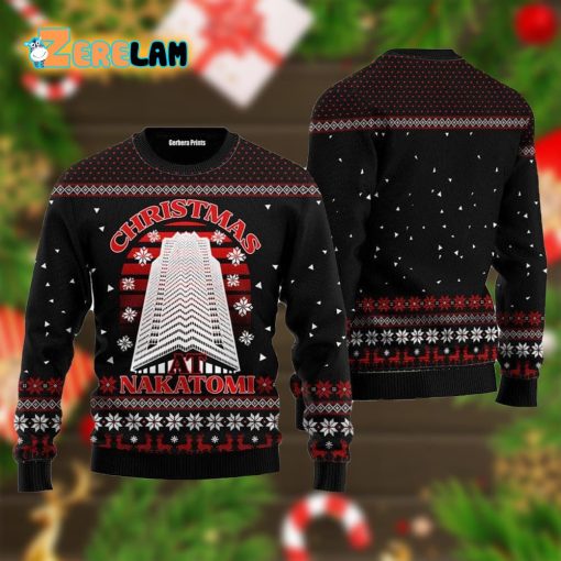 Christmas At Nakatomi Plaza Ugly Sweater For Men Women