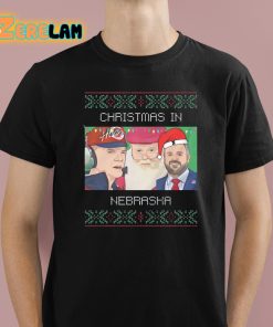 Christmas In Nebraska Shirt