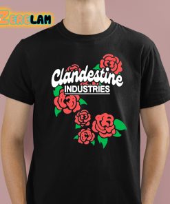 Clandestine Industries Band Of Roses Shirt