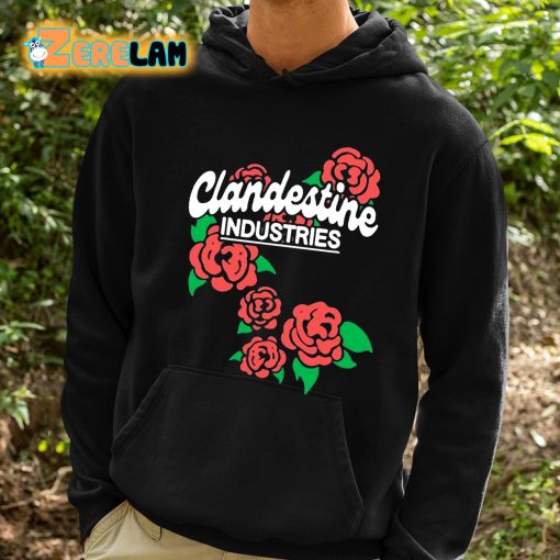 Clandestine Industries Band Of Roses Shirt