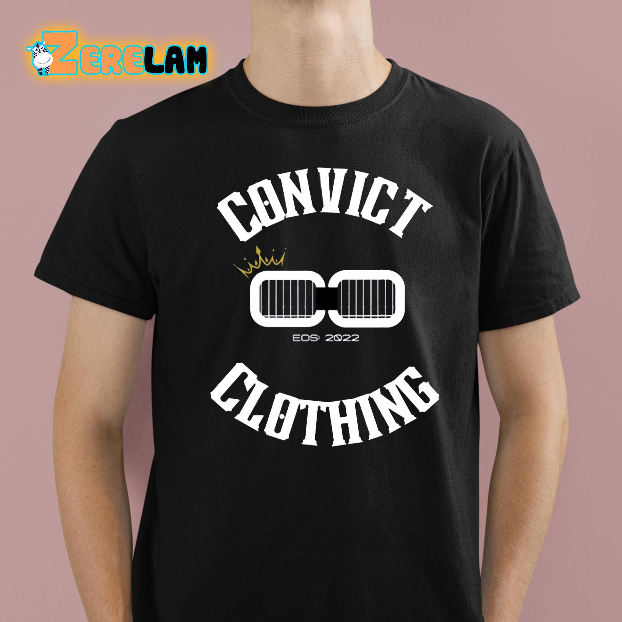 Convict Clothings Logo Eos 2022 Shirt 1 1