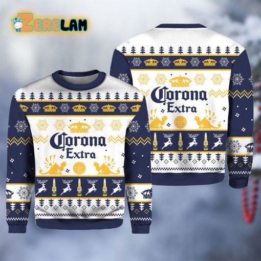 Corona Extra Christmas Ugly Sweater