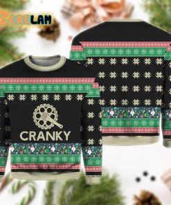 Cranky Sweater Funny Bicycle Christmas Ugly Sweater