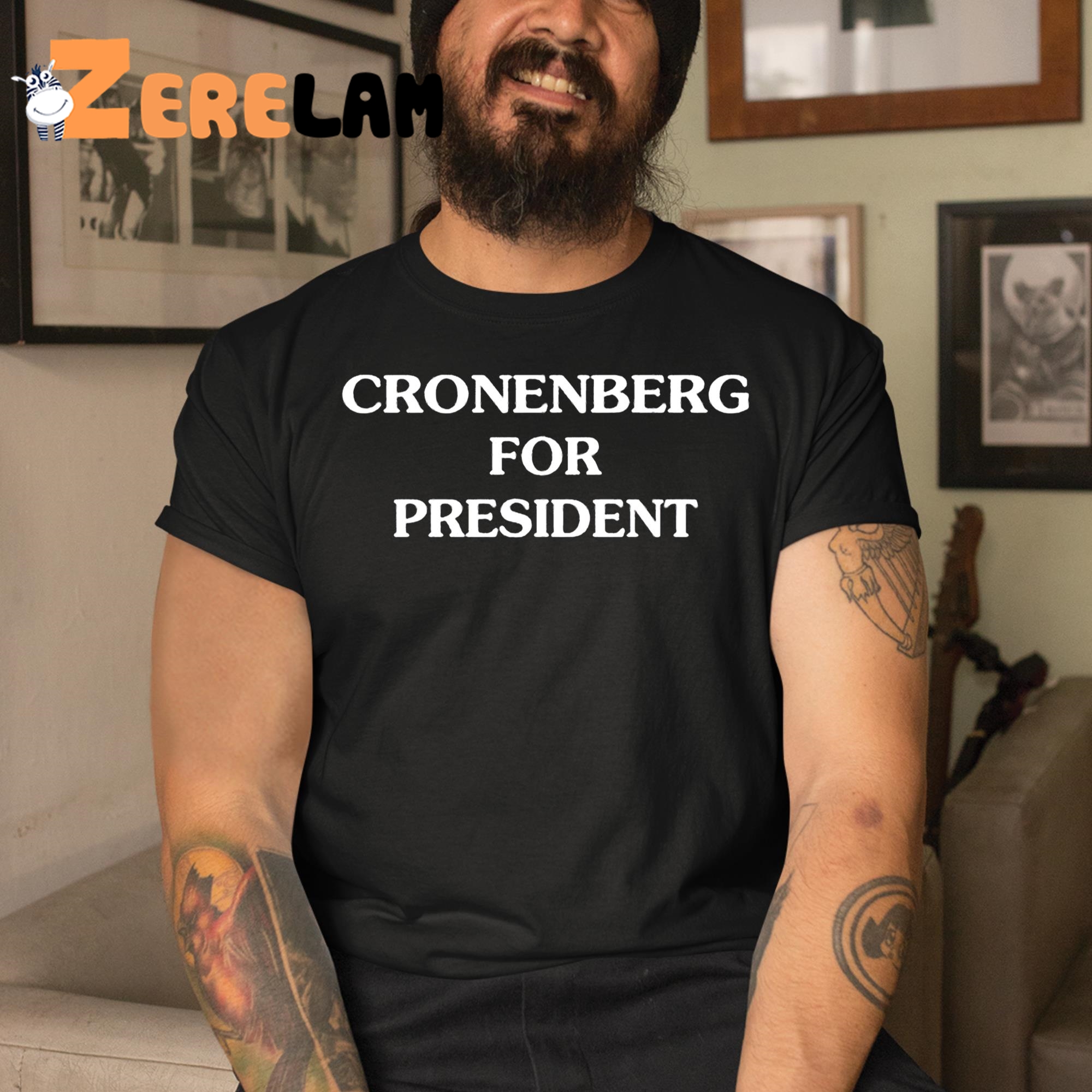 Cronenberg For President Shirt 3 1