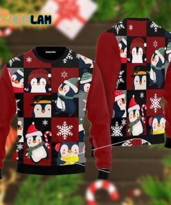 Cute Penguin Ugly Sweater For Men Women