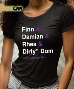 Damian Priest Finn Damian Rhea Dirty Dom The Judgment Day Shirt 4 1