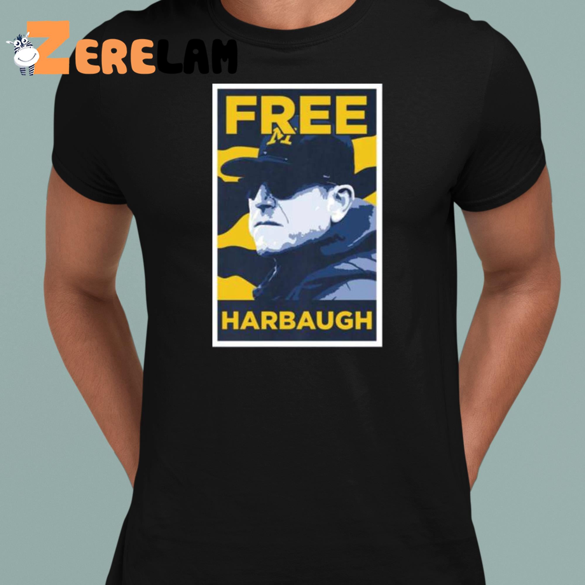Dave Portnoy FREE HARBAUGH Shirt 1 1