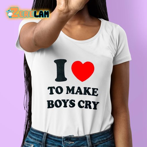 Diosa Bella I Love To Make Boys Cry Shirt