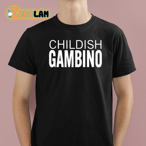 Donald Glover Childish Gambino Shirt