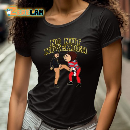 Down Go The Fuckeyes Baby It’s No Nut November Shirt