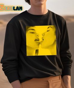 Dua Lipa Hungary Houdini Yellow Photo Shirt 3 1