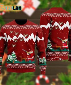Duck Hunting Christmas Ugly Sweater