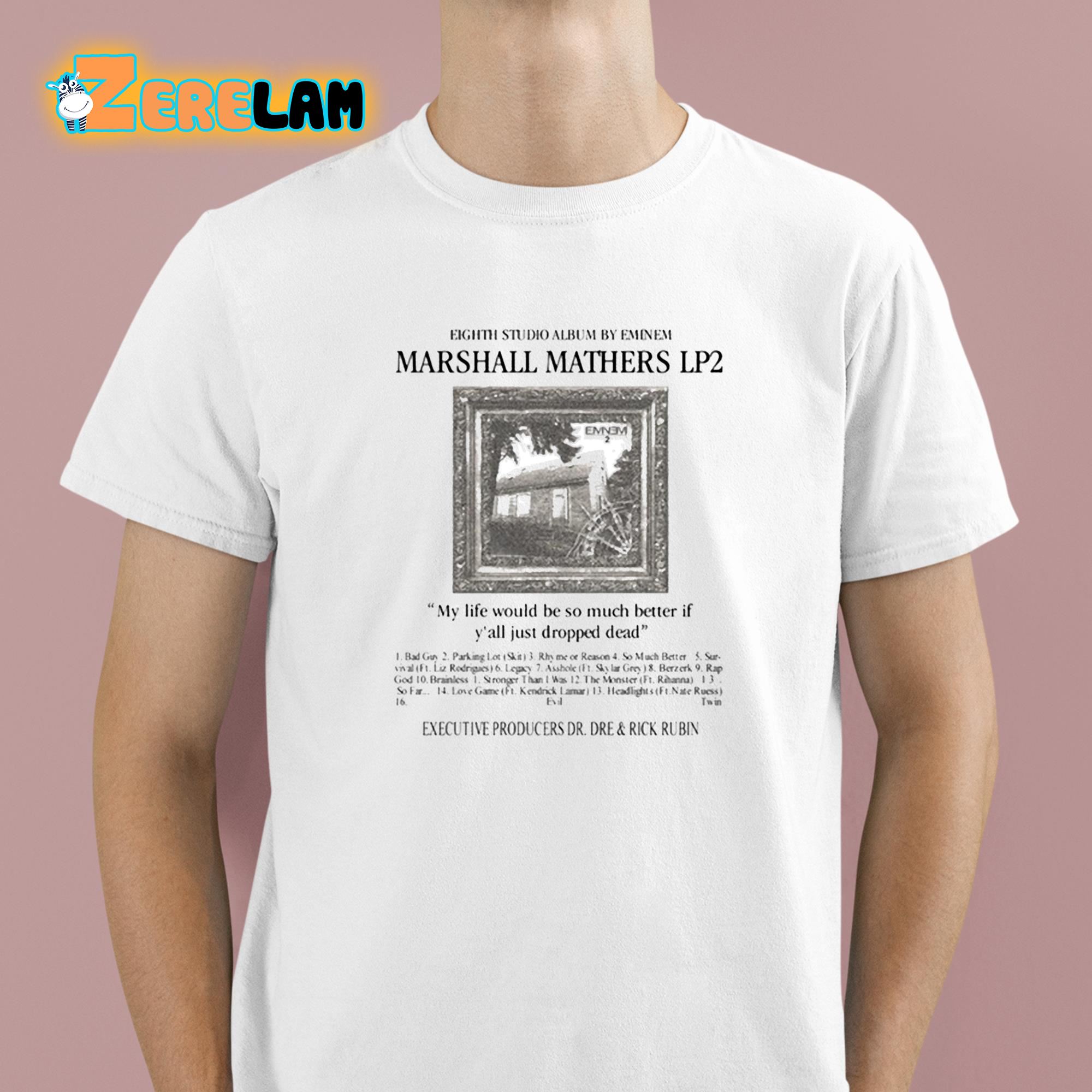 Eighth Studio Album By Eminem Marshall Mathers Lp2 Shirt 1 1