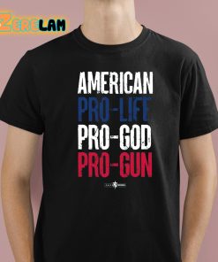 Eric Matheny American Pro Life God Guns Shirt