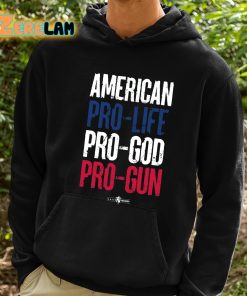 Eric Matheny American Pro Life God Guns Shirt 2 1